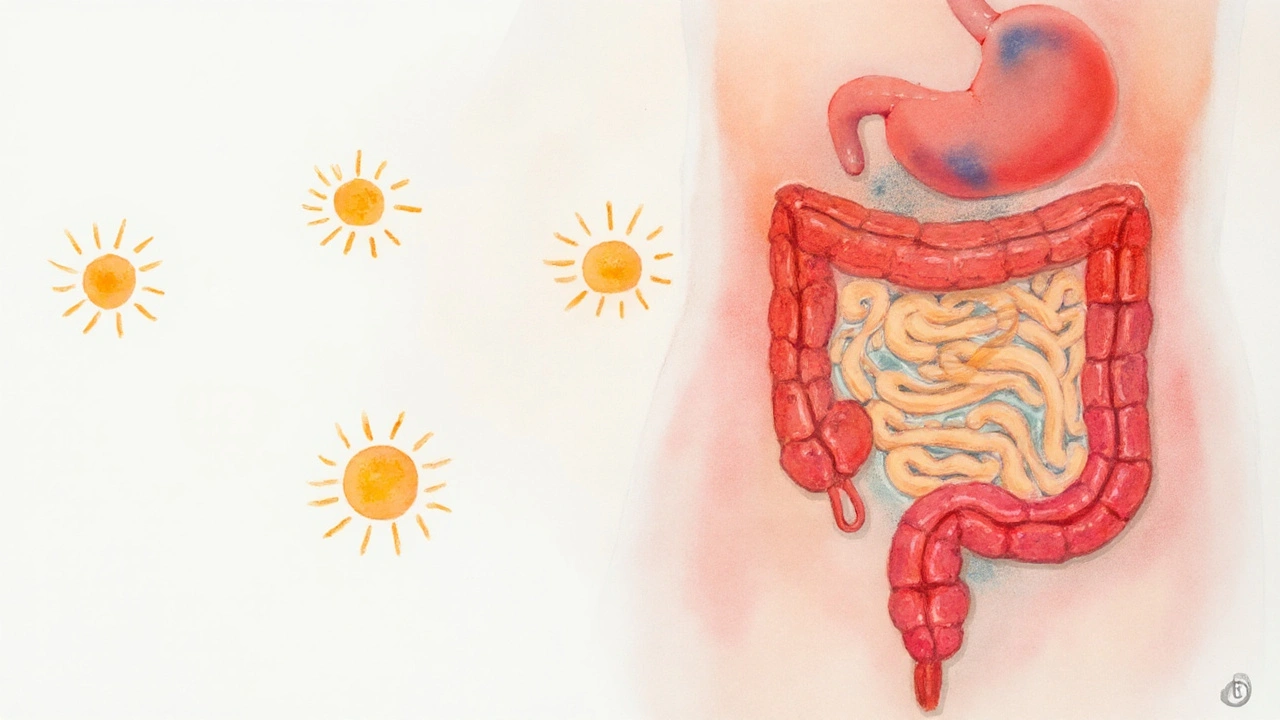 Evidence Linking Deficiency to IBD Activity