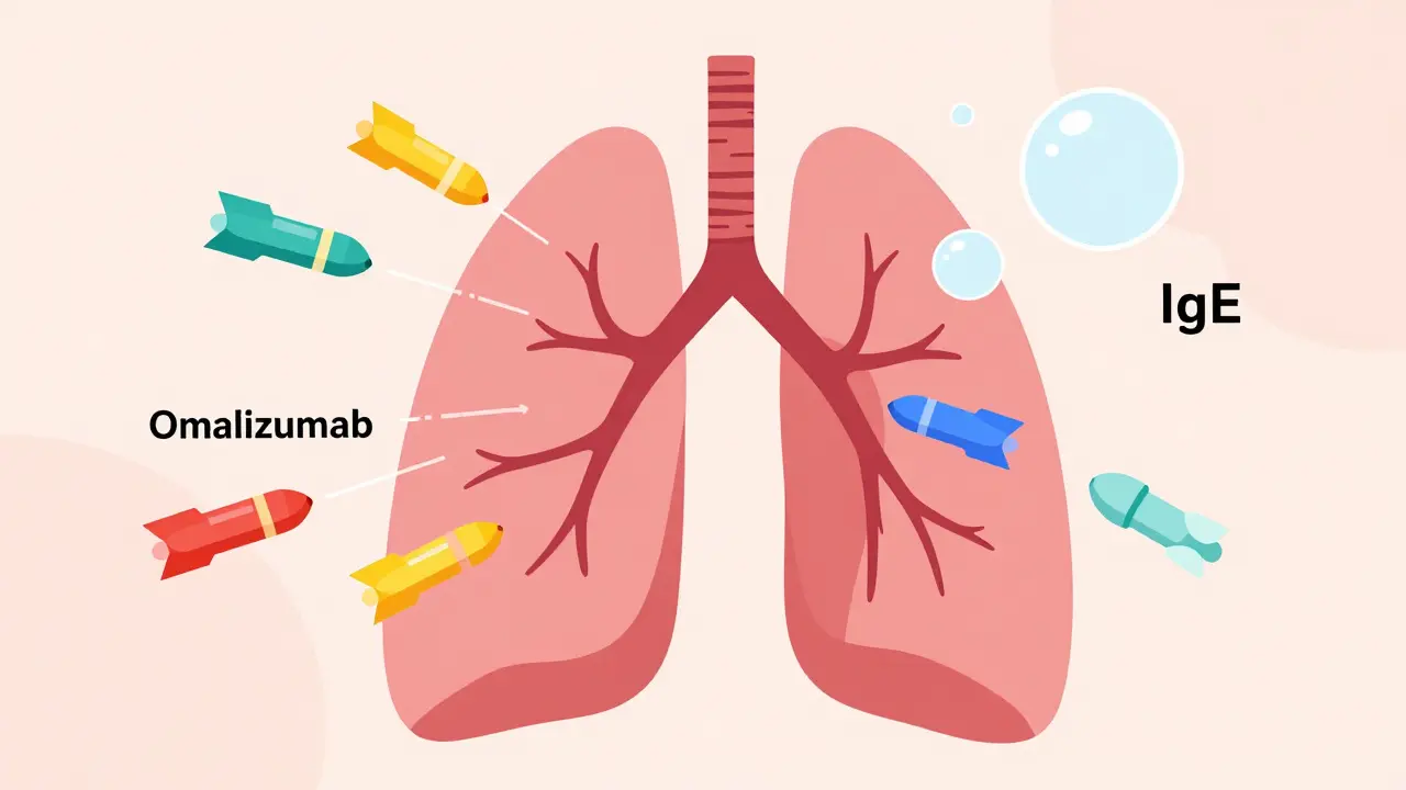 Biologics in Severe Asthma: How Anti-IgE and Anti-IL-5 Therapies Work
