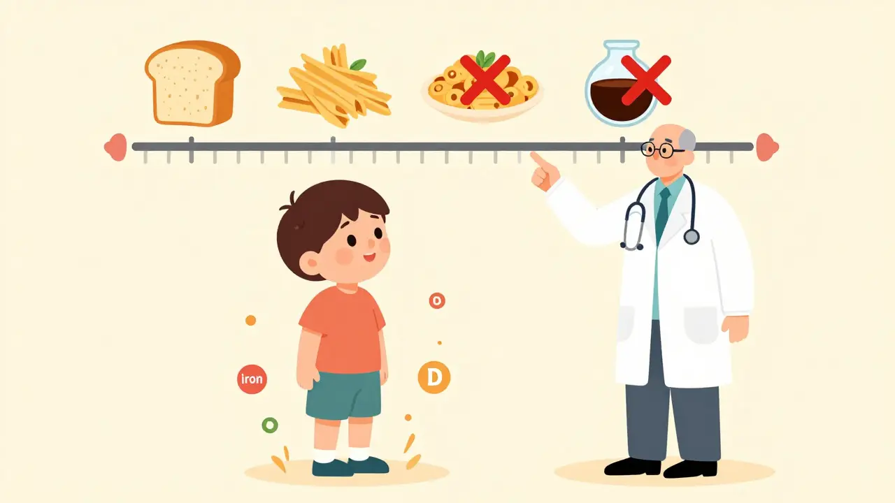 Celiac Disease in Children: How Growth, Testing, and Diet Adherence Impact Long-Term Health
