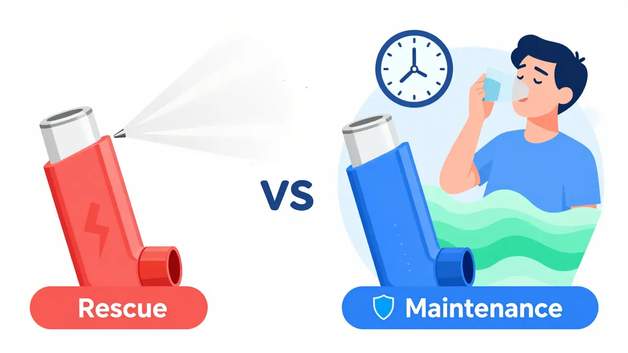 Inhalers Explained: Rescue Inhalers vs. Maintenance Inhalers