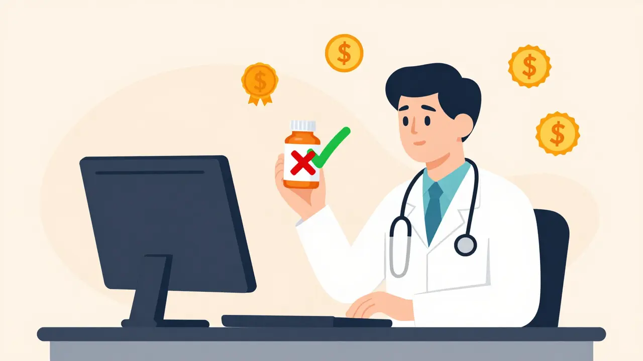 Generic Prescribing Incentives: How Rewards Shape Provider Decisions